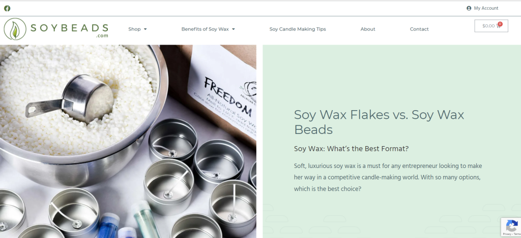 Soywax Flakes, For Personal